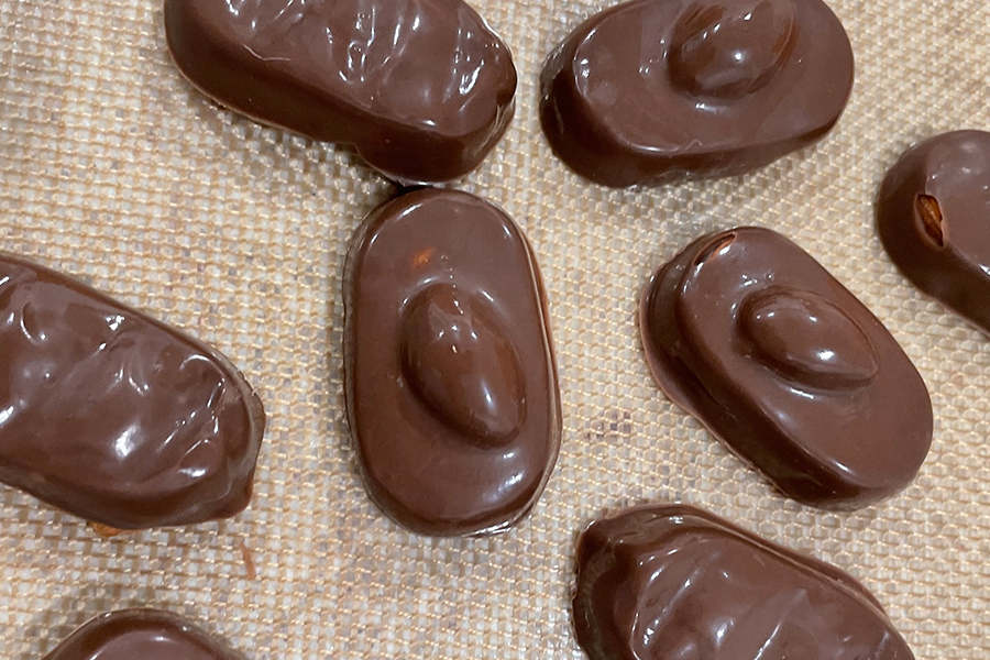 Chocolate almond bars