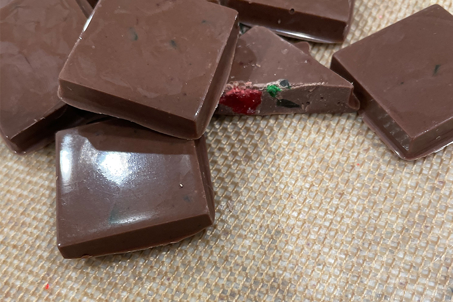 Chocolate peppermint crunch