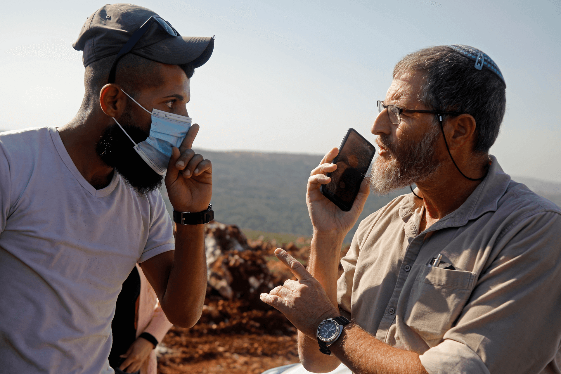 עימות בשטחים, נובמבר 2020. צילום: רויטרס