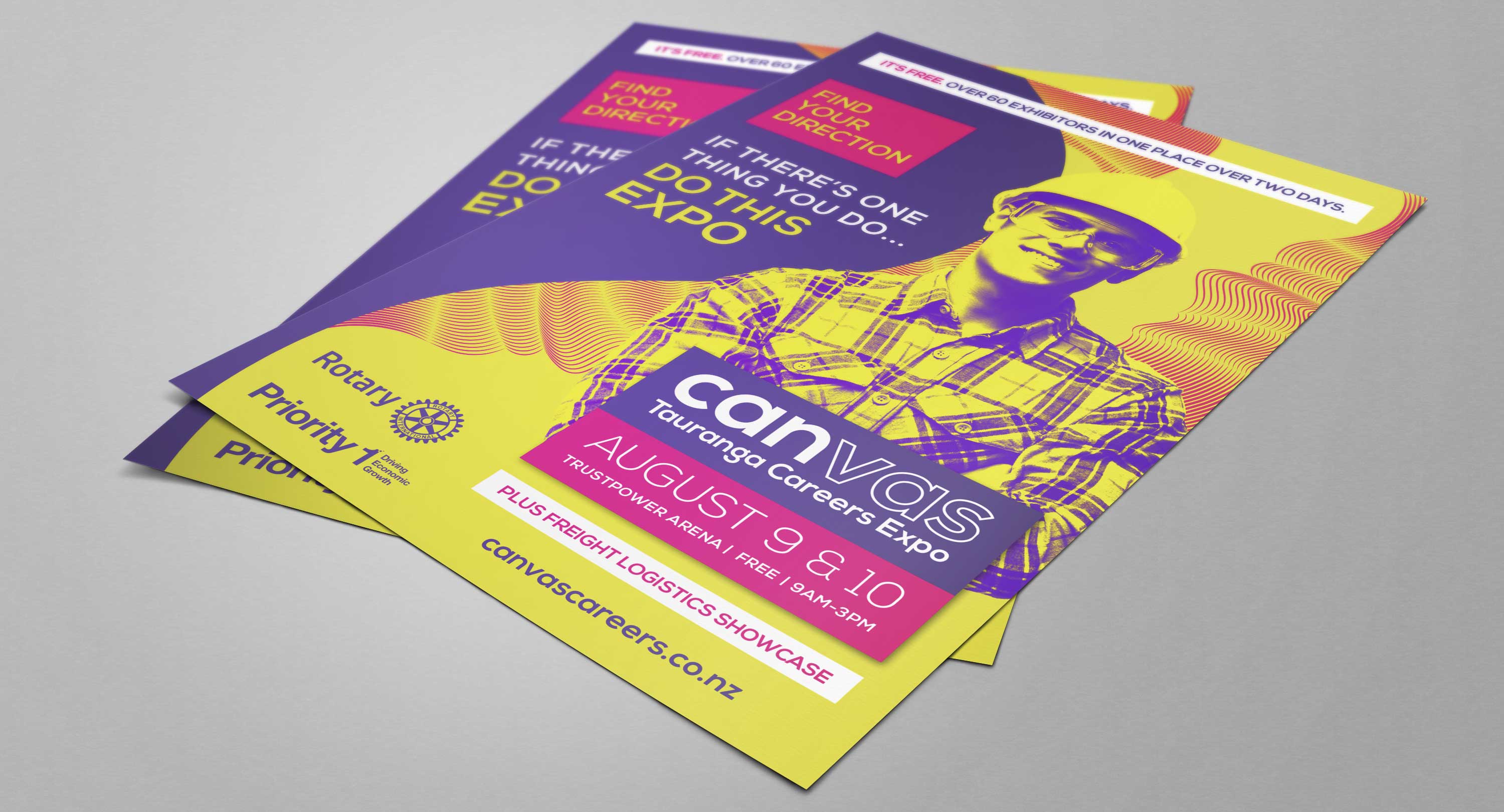Marketing material Tuskany created for Canvas Careers Expo.