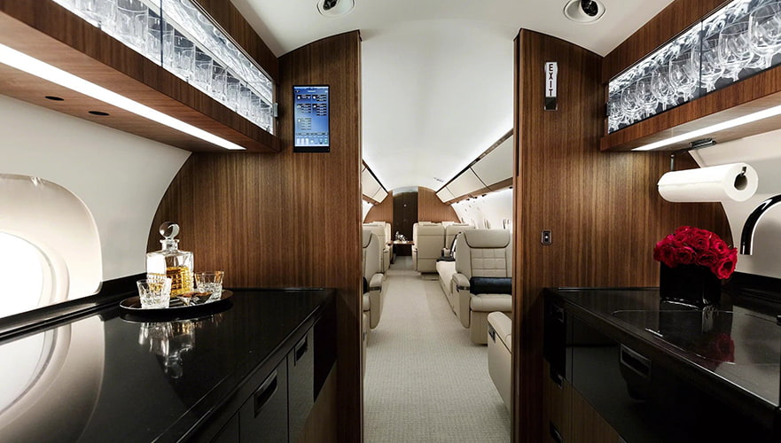 Gulfstream G650 Interior Bedroom
