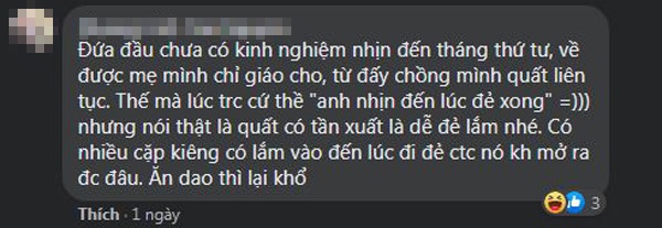 Chồng trẻ than 'vã' khi vợ bầu, anh em ào ào khoe 'chiến tích', ngượng đỏ mặt khi đọc - 3
