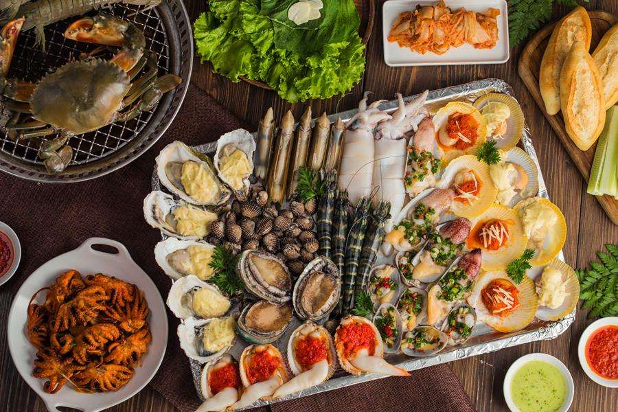 Hải sản tăng sức yêu cho chàng