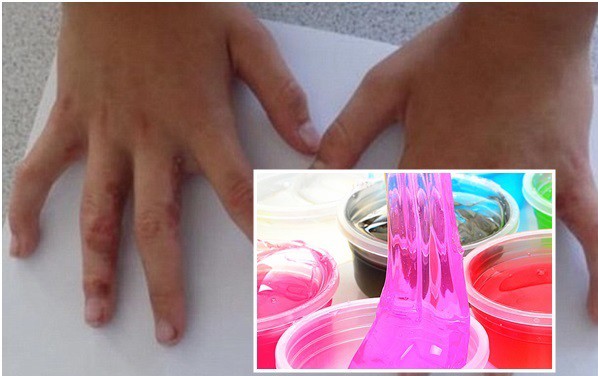 Để đảm bảo an toàn, phụ huynh khi mua slime cho con cần kiểm tra kỹ nhãn sản phẩm, nguồn gốc, xuất xứ. Ảnh: T.L
