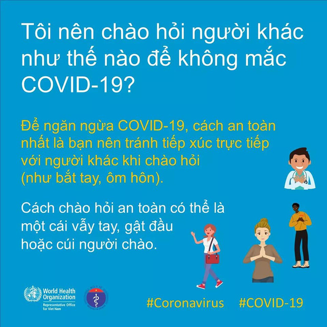 Chào hỏi có bị lây bệnh COVID-19 không và những sự thật bạn cần phải biết - Ảnh 2.