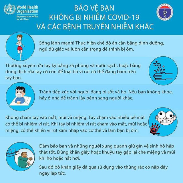 Sống lành mạnh, giữ vệ sinh thật tốt, vượt qua căng thẳng để chiến đấu với dịch COVID-19 - Ảnh 5.