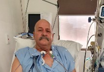 Mr Sztermula's photo at the hospital