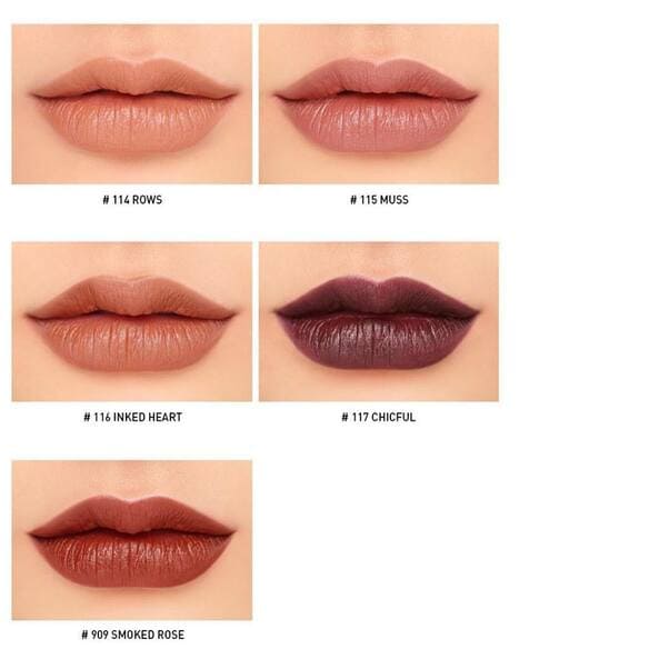 Bảng màu son 3CE Mood Recipe Matte Lip Color 2016