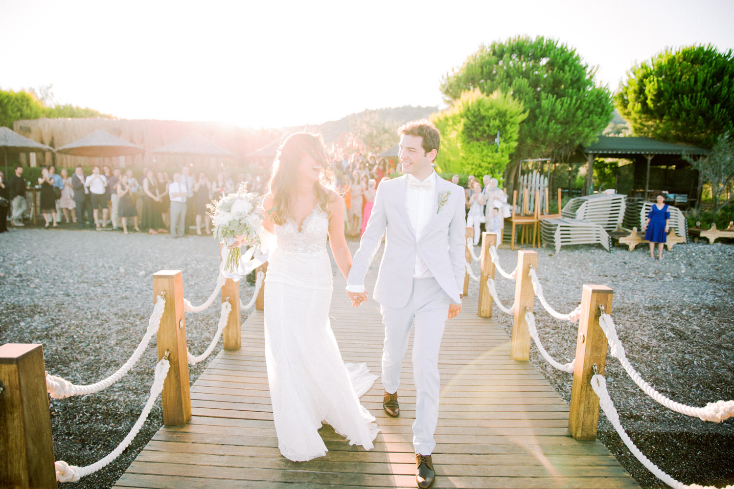 Mediterranean Seaside Wedding in Assos