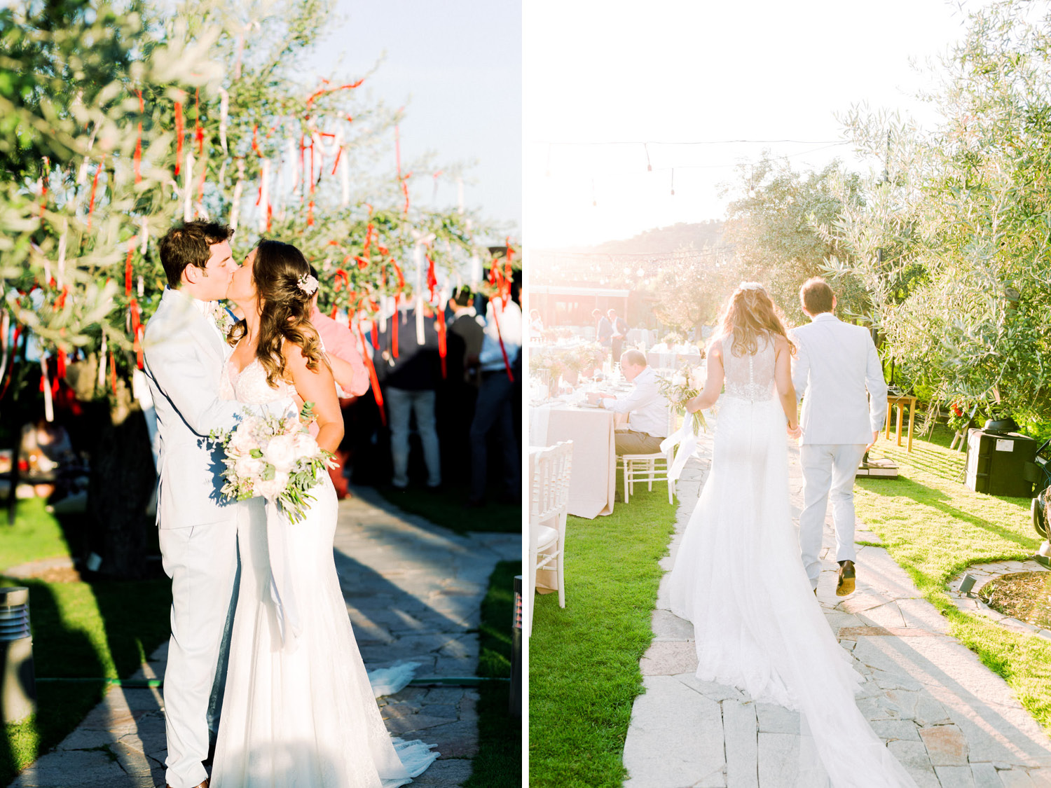 Mediterranean Seaside Wedding in Assos