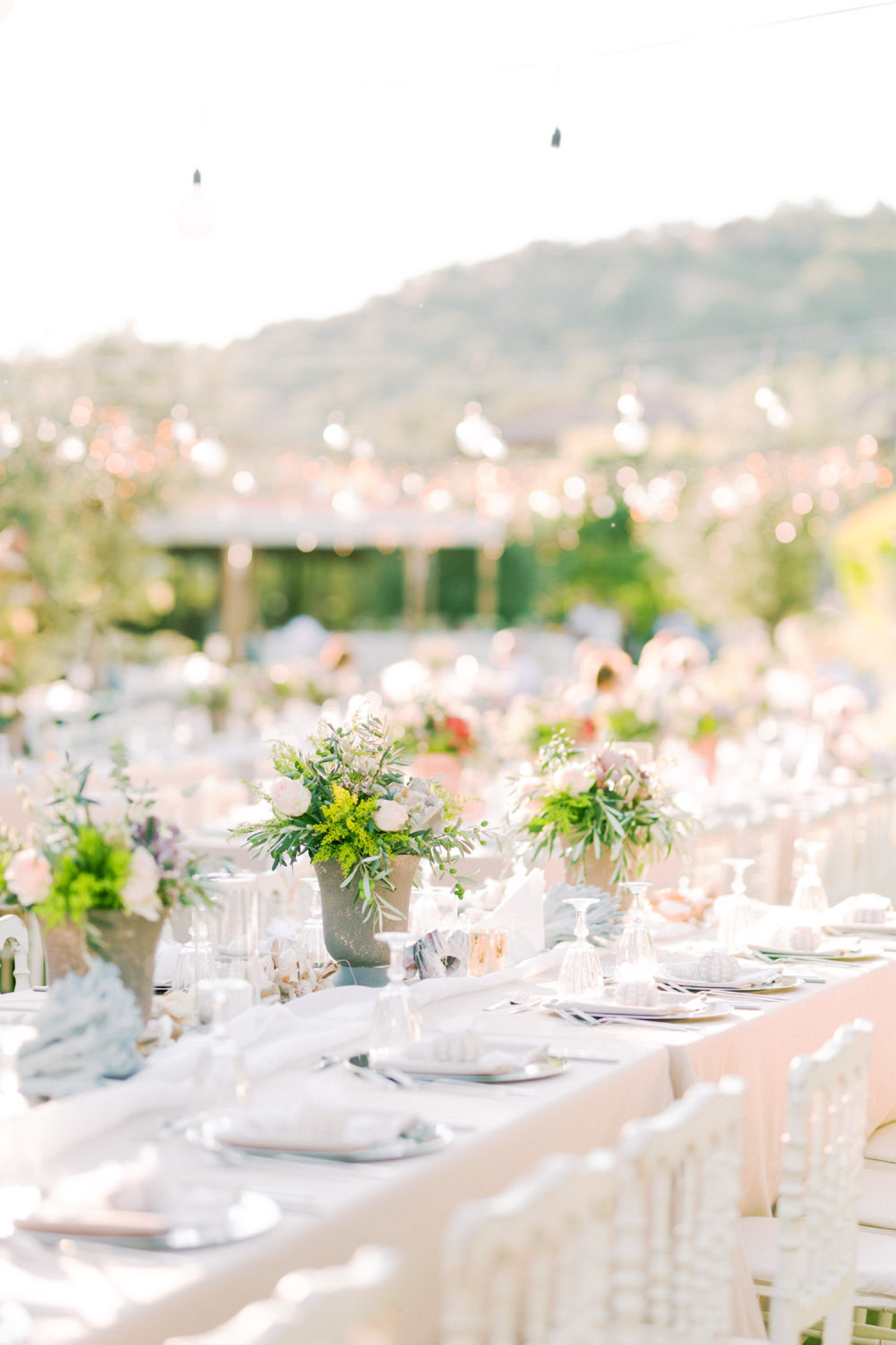 Mediterranean Seaside Wedding Design