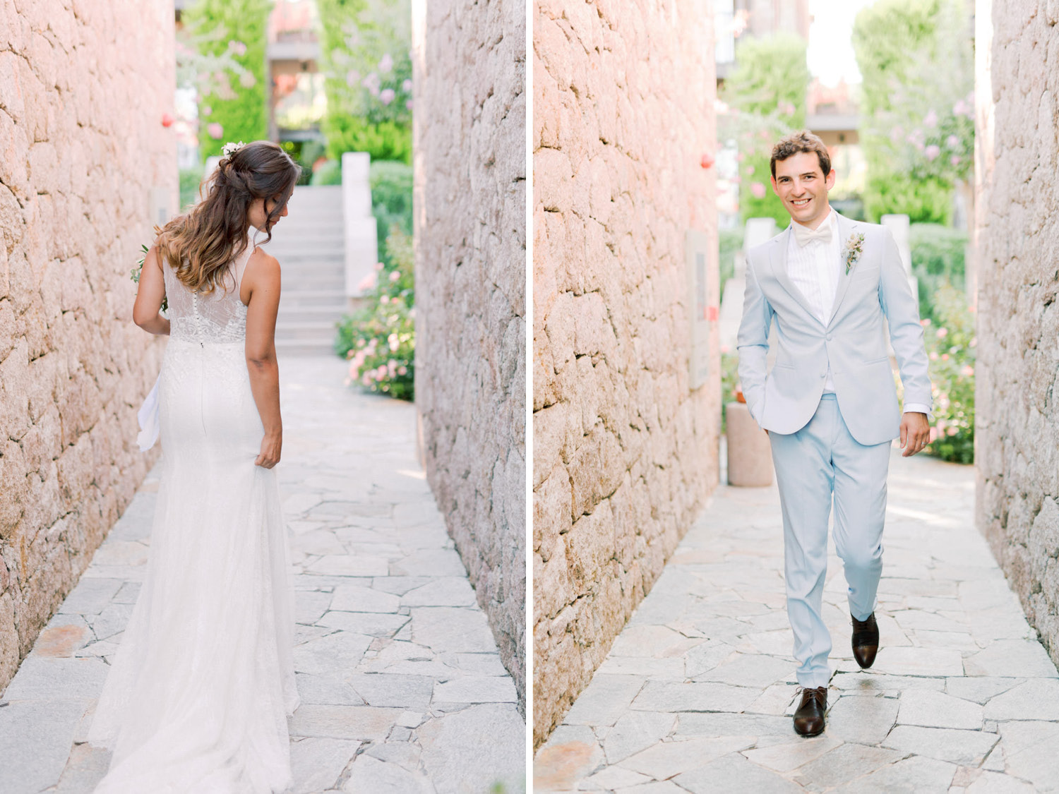 Mediterranean Seaside Wedding in Assos