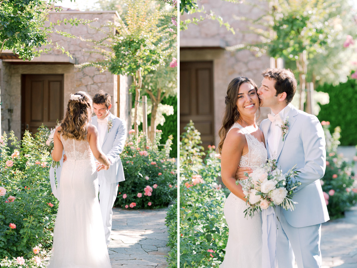 Mediterranean Seaside Wedding in Assos