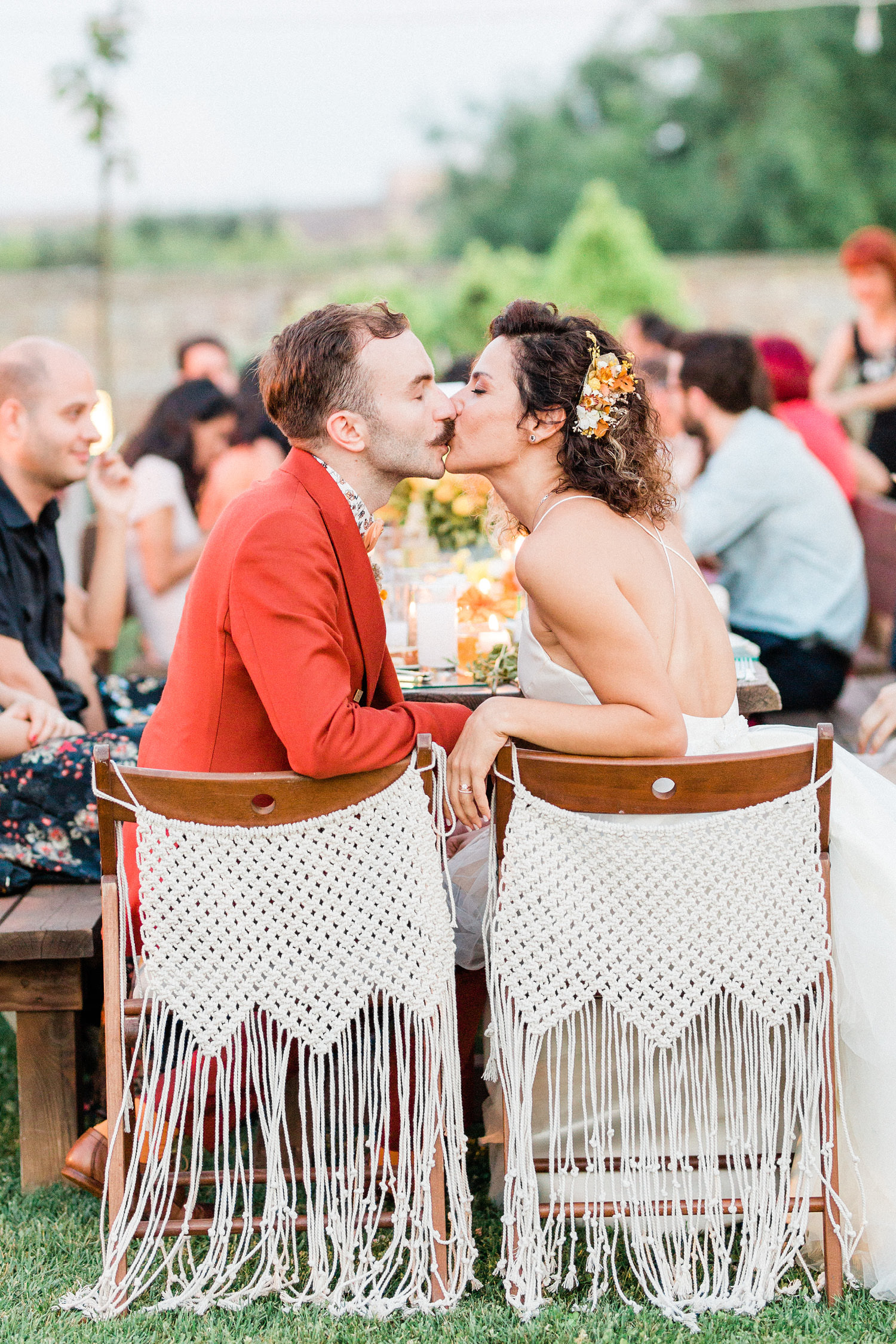 Colorful Countryside Wedding