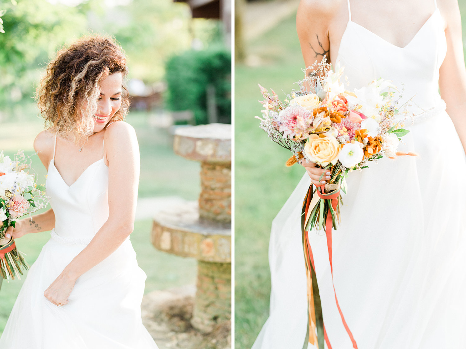 Colorful Countryside Wedding