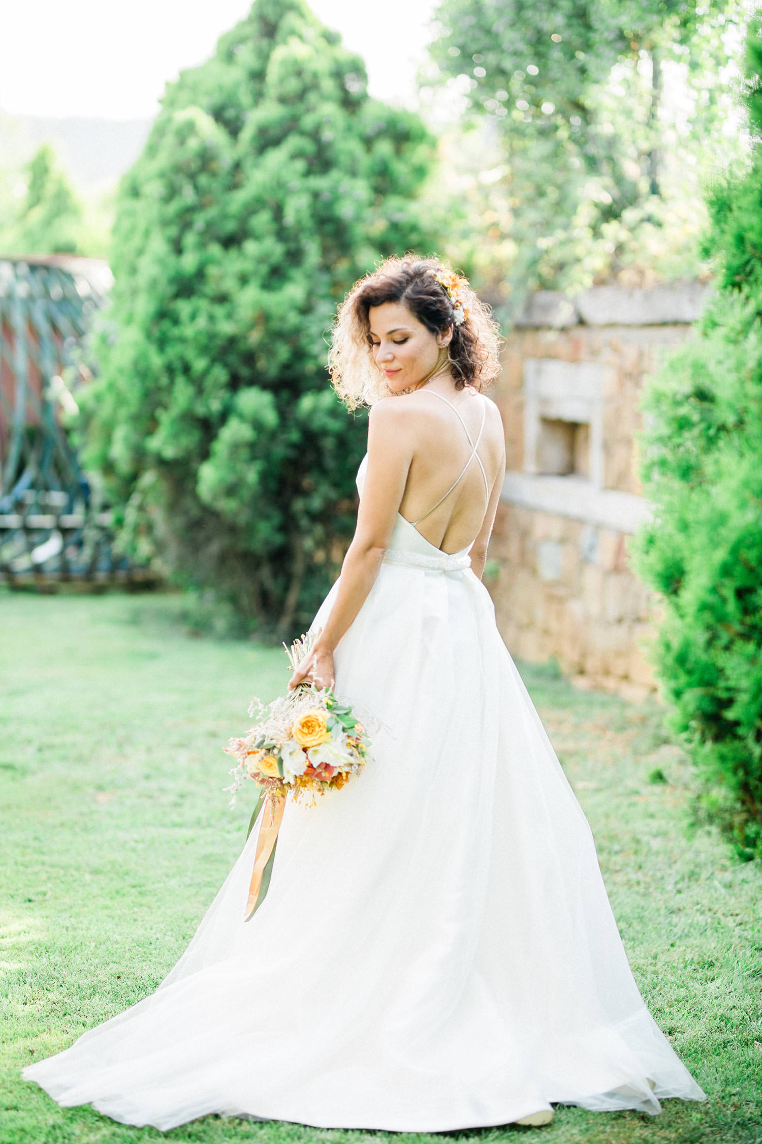 Colorful Countryside Wedding