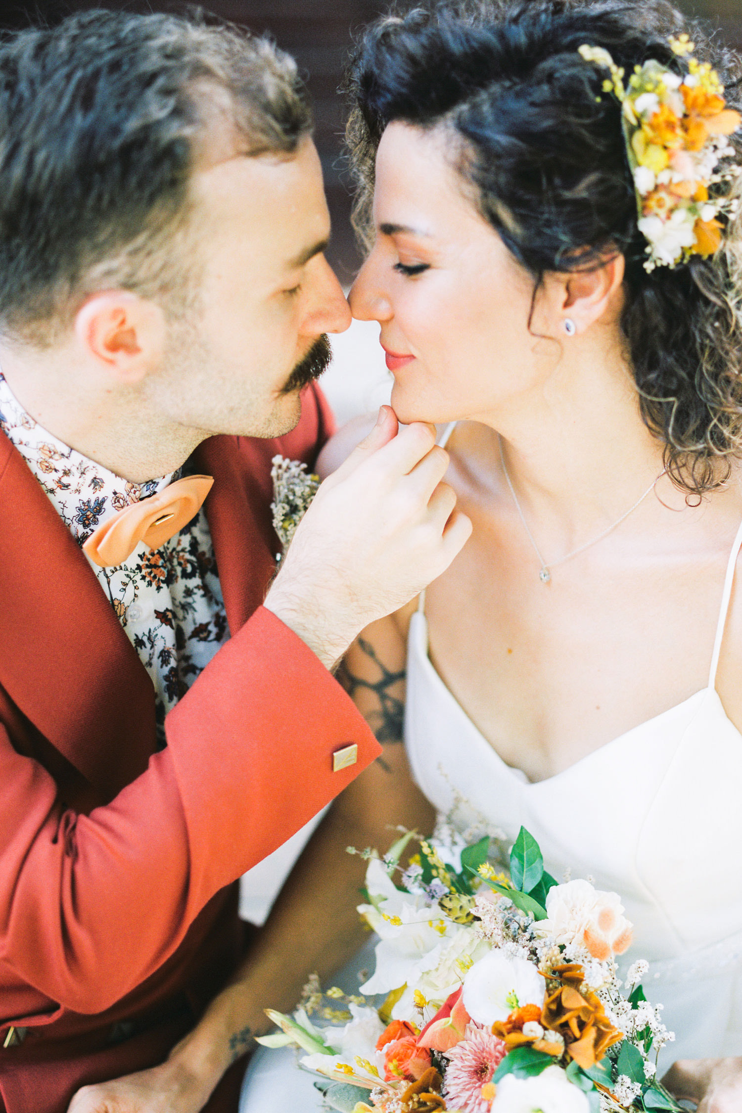 Colorful Countryside Wedding