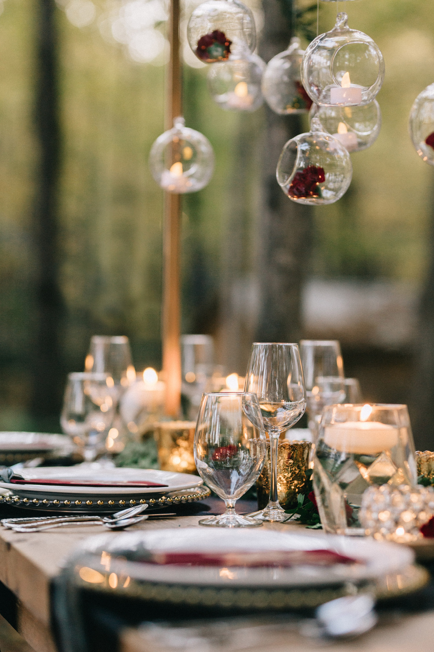 Montreal Wedding Table Setup