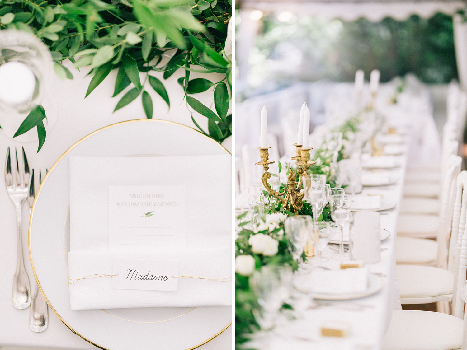 Paris Wedding Table Design