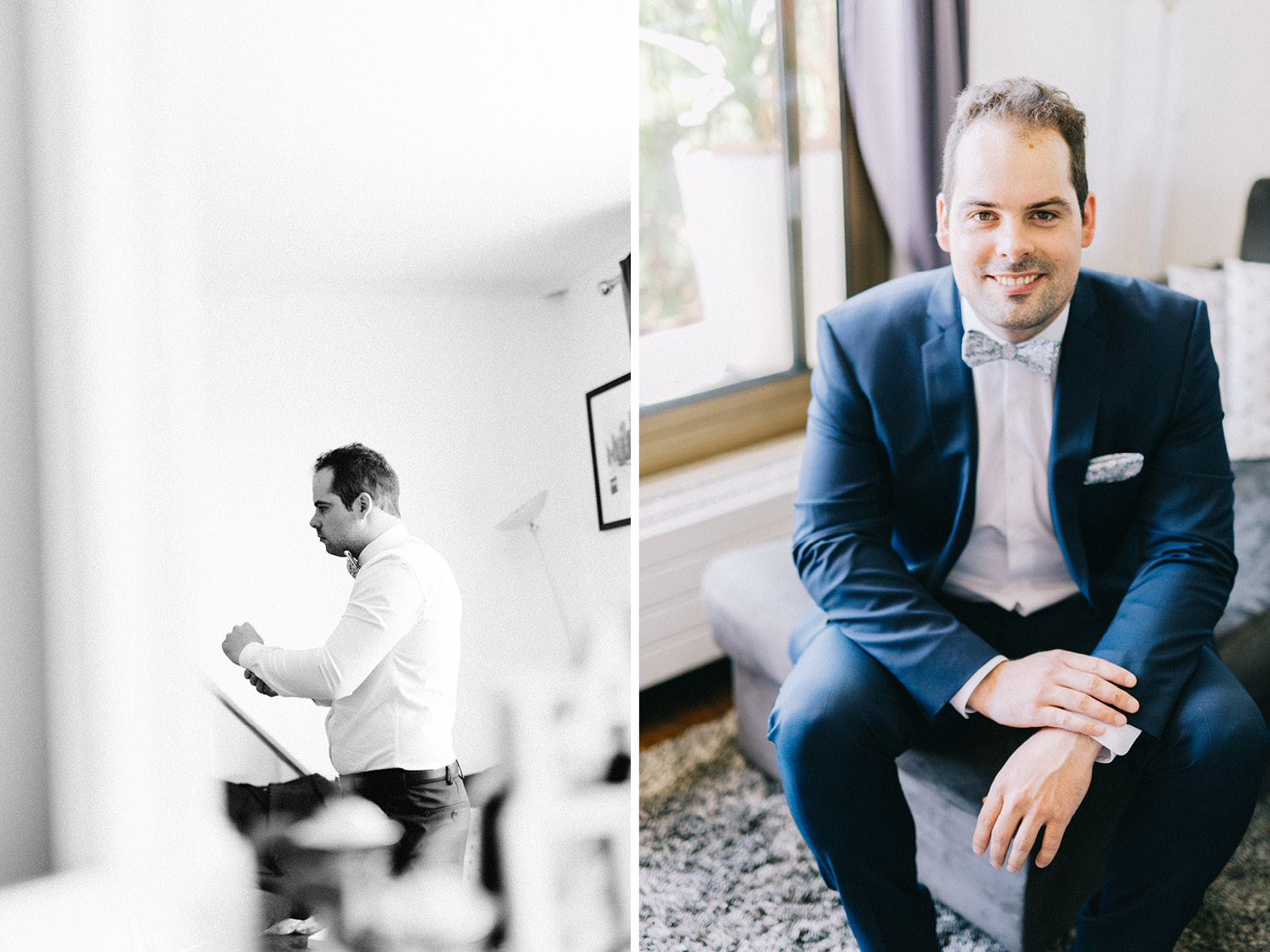 Paris Wedding Photographer Groom