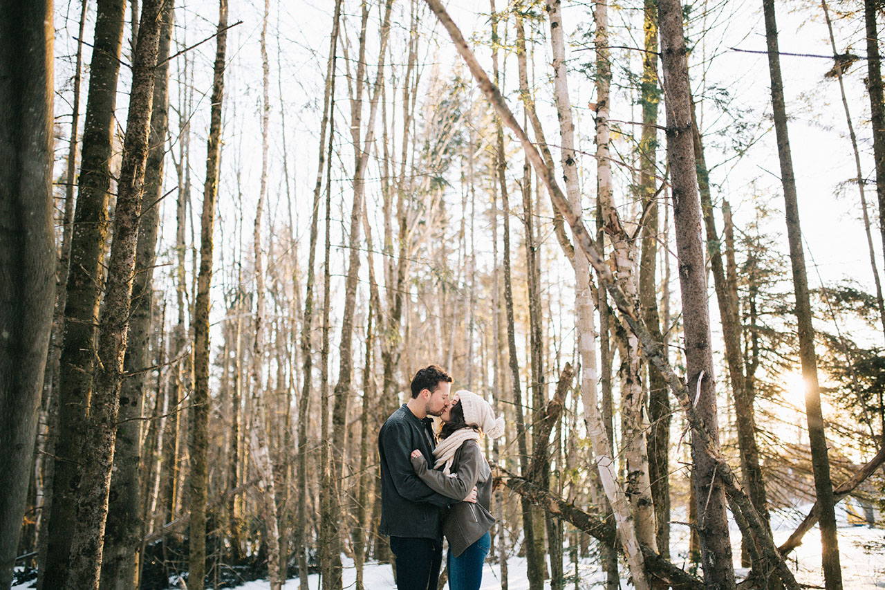 Quebec Engagement Photos