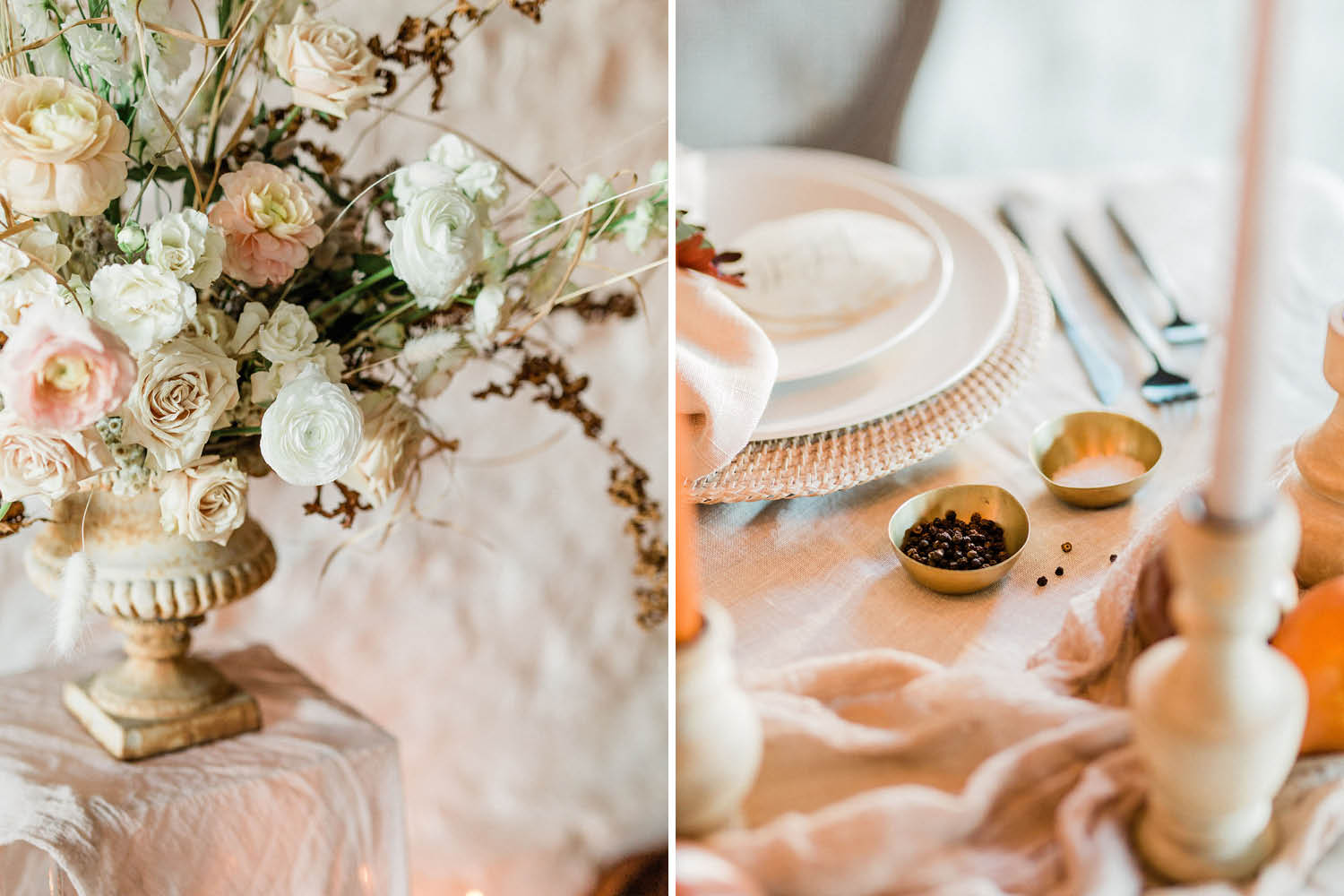 French Farm House Inspired Wedding in Quebec Auberge Saint-Antoine - Wedding Details
