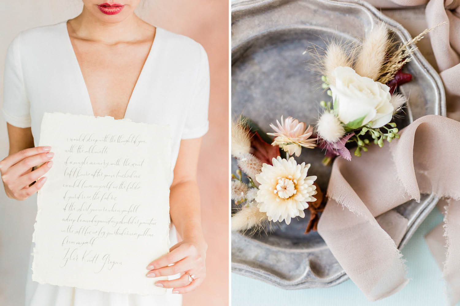 French Farm House Inspired Wedding in Quebec Auberge Saint-Antoine - Wedding Details