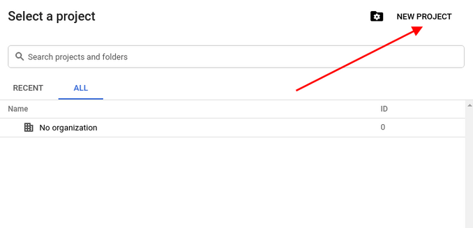 Google Client ID. Create Project - How to get Google Client ID and Client Secret