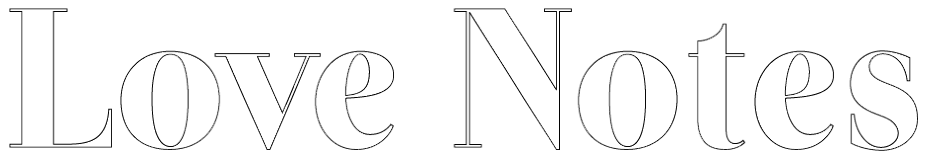Love Notes graphic