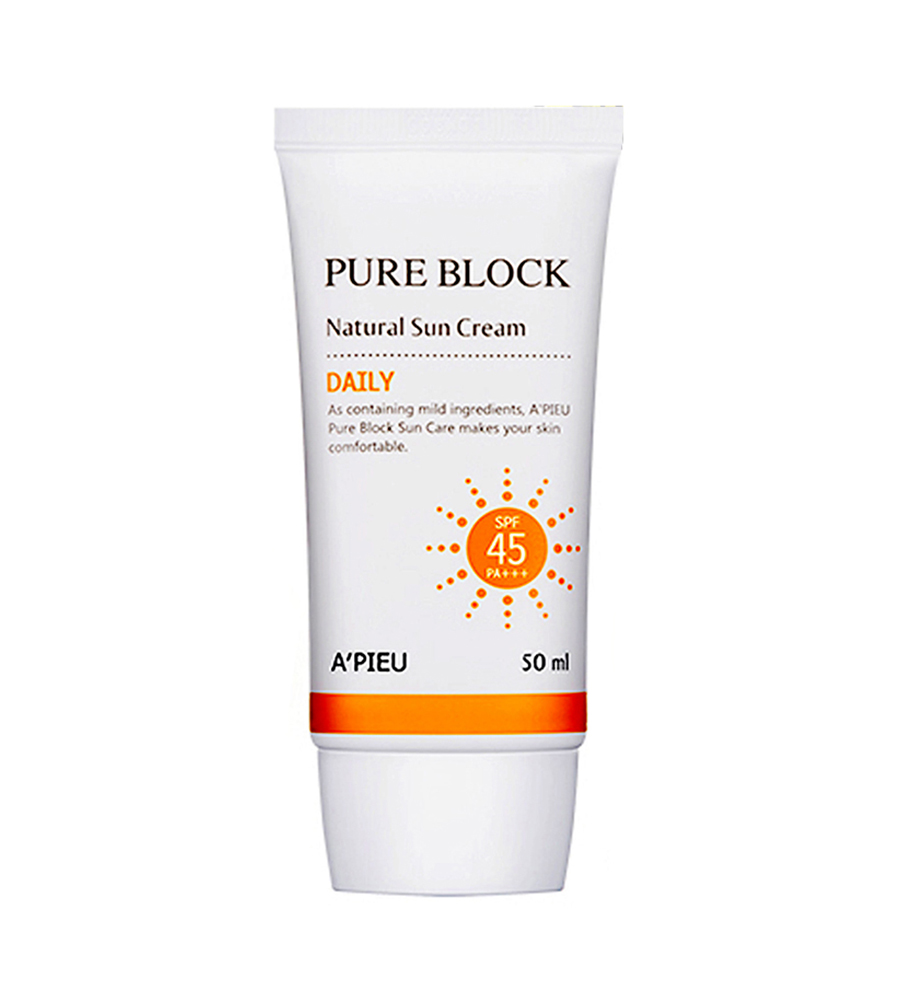 A’pieu Pure Block Natural Sun Cream