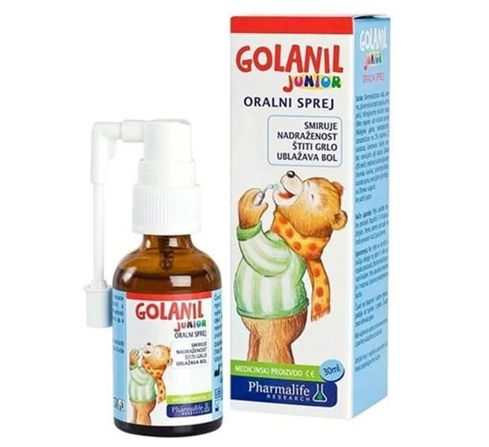 Xịt họng Golani Junior dành cho trẻ sơ sinh