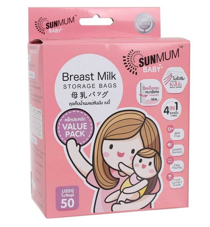 Túi trữ sữa mẹ Sunmum