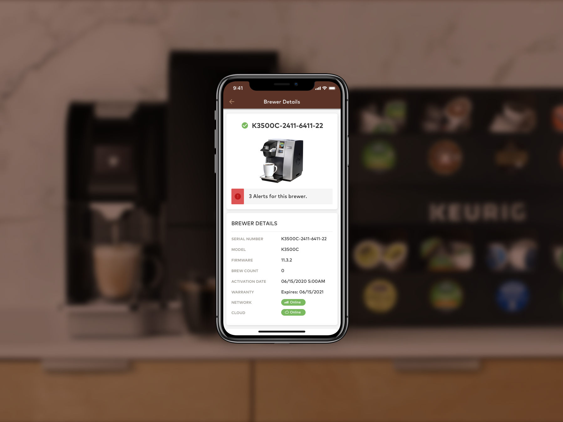 Keurig Technician App | Aaron Montford 