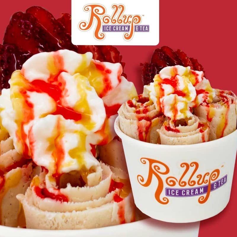Rollup Ice Cream& Tea