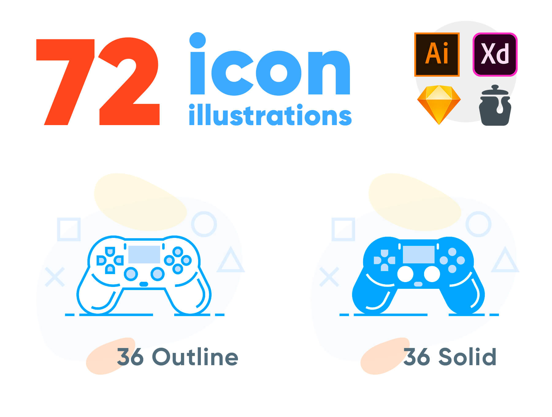 Icon illustration pack