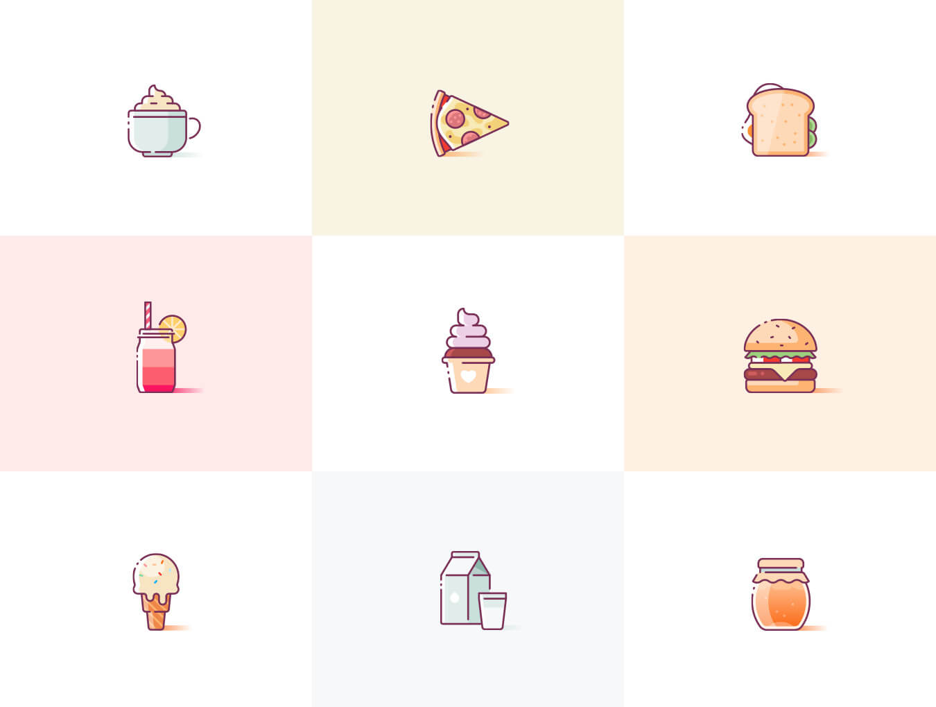 Food icons