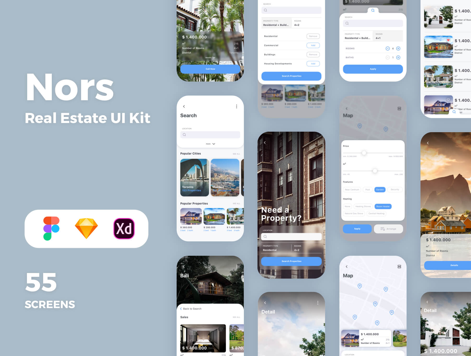 Nors Real Estate app