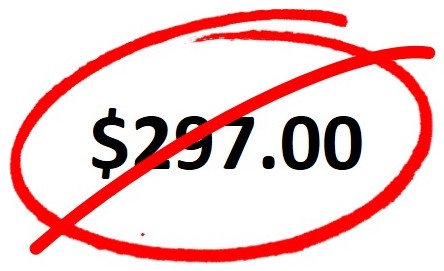 product price slashed through in red circle