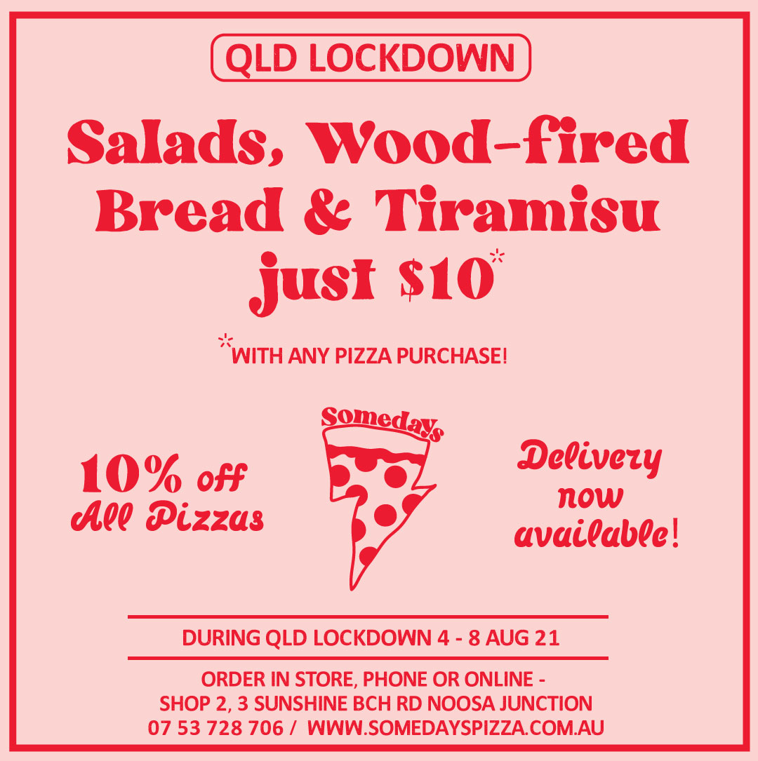 Somedays Wood-Fired Pizza Noosa