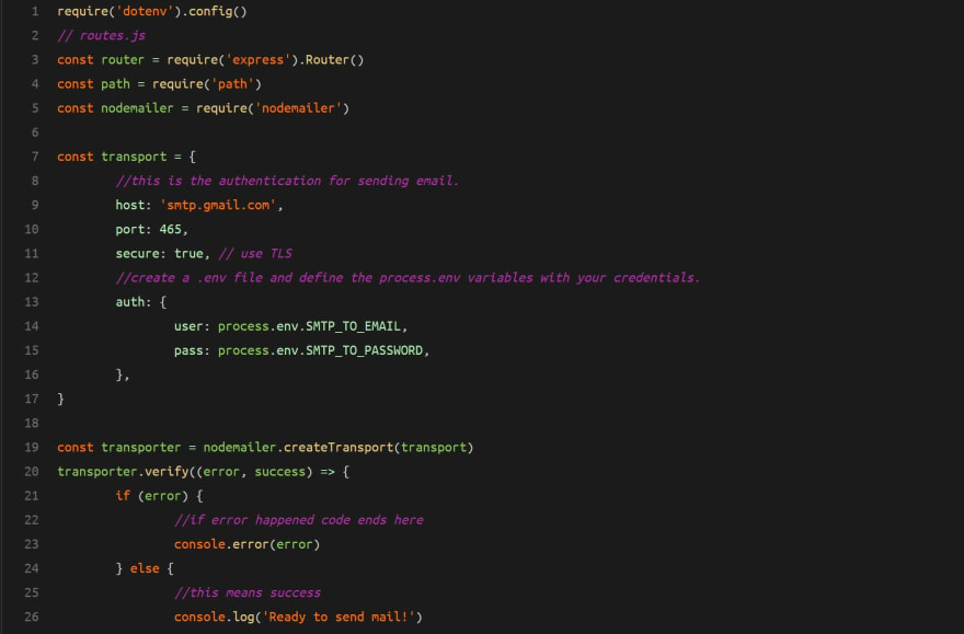 Screenshot of the source code on GitHub