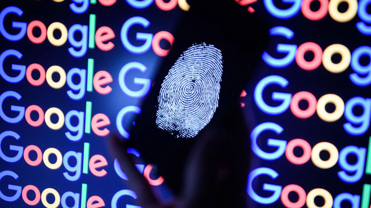 Google with biometric sign