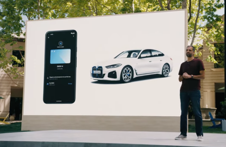Android phone as car key image