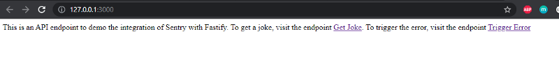 API endpoint