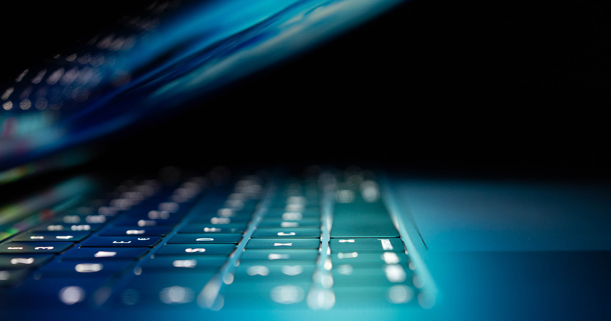 laptop close up