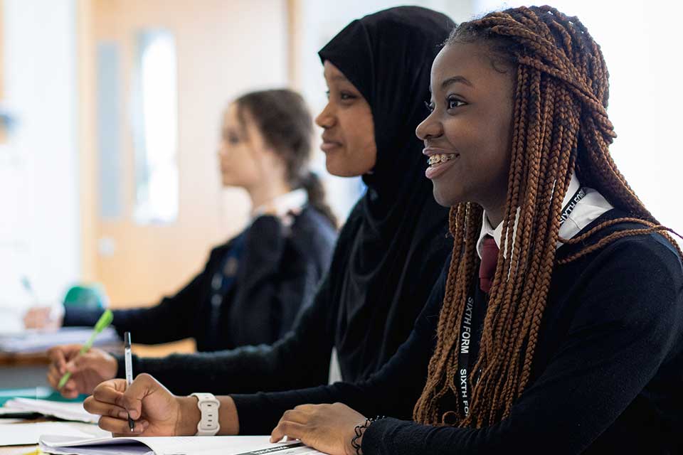 St Wilfrid's C of E Academy Sixth Form in Blackburn, Lancashire