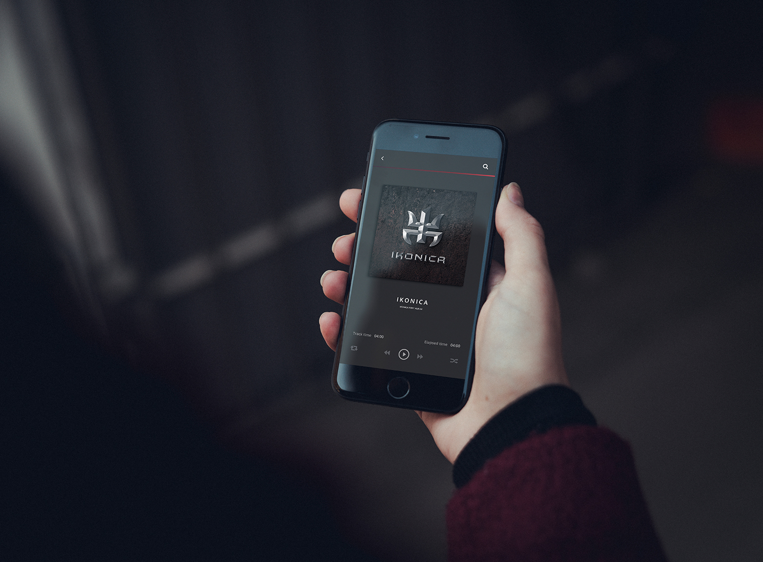 app musica ikonica por Switch Studio
