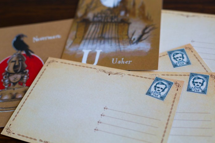ABC of Poe - Postcards