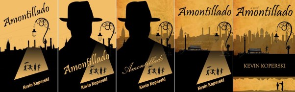 Kevin's Amontillado Cover Iterations