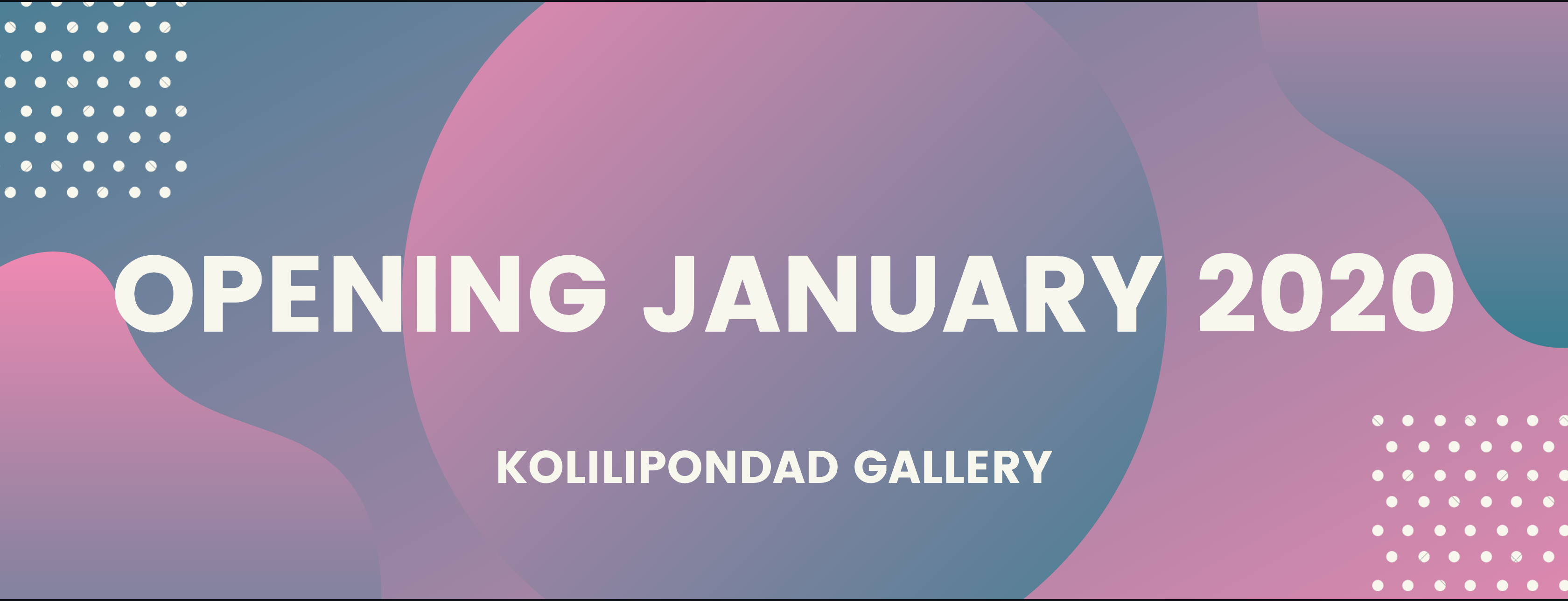 Cérémonie d'ouverture Kolilipondad Gallery 