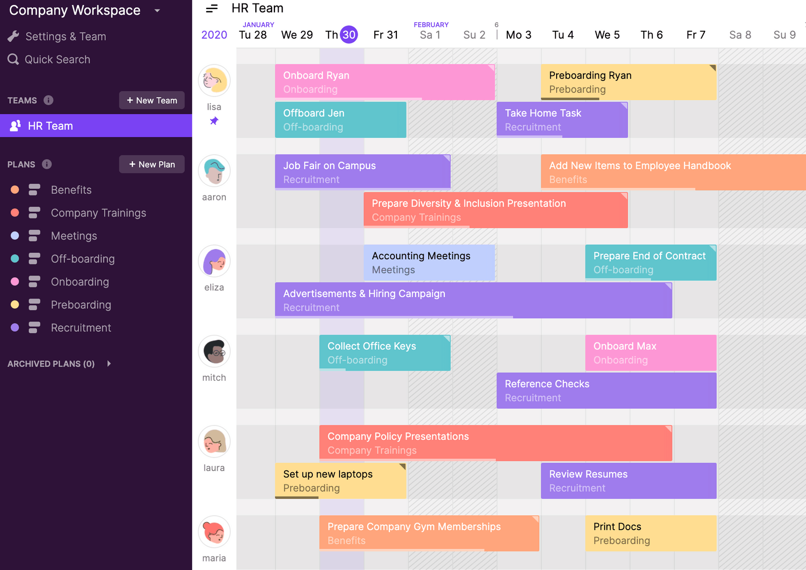 Free online calendar planner